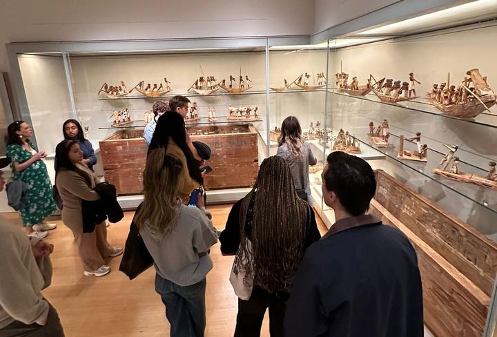 Touring the Boston Museum of Fine Arts as part of the Harvard course ANE 170 Food, Identity, and the Biblical World, October 2025.